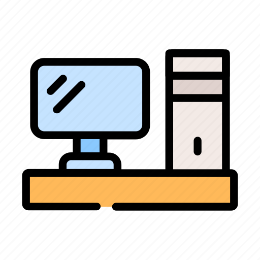 Computer, monitor, workplace icon - Download on Iconfinder