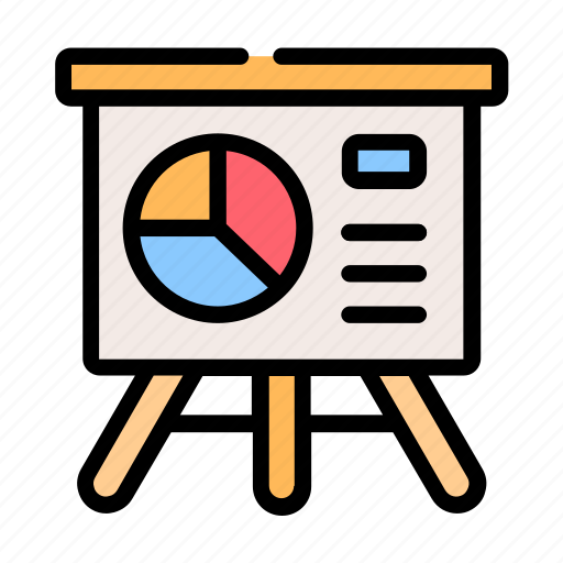 Analytics, business, presentation, workplace icon - Download on Iconfinder