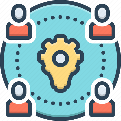 Collaborate, cooperation, conjunction, collude, strategy, teamwork, co operation icon - Download on Iconfinder