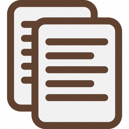 Copy, documents, files, office, paper, papers, school icon - Download on Iconfinder