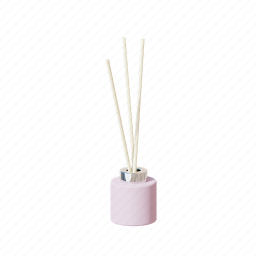 Diffuser, air freshener, essential, oil, scent, aromatherapy, aromatic 3D illustration - Download on Iconfinder