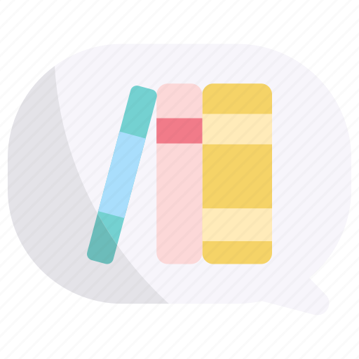 Book, books, chat, discussion, study, conversation icon - Download on Iconfinder