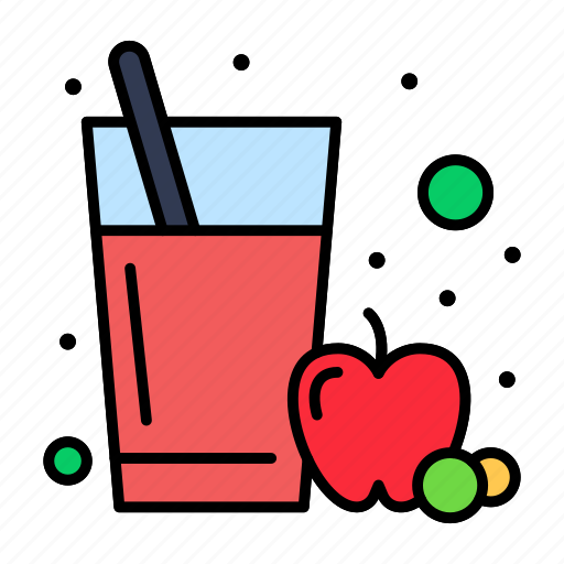Apple, fruit, glass, juice icon - Download on Iconfinder