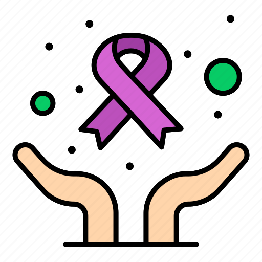 Cancer, care, day, hands, world icon - Download on Iconfinder