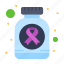 bottle, cancer, medicine, pills, sign 