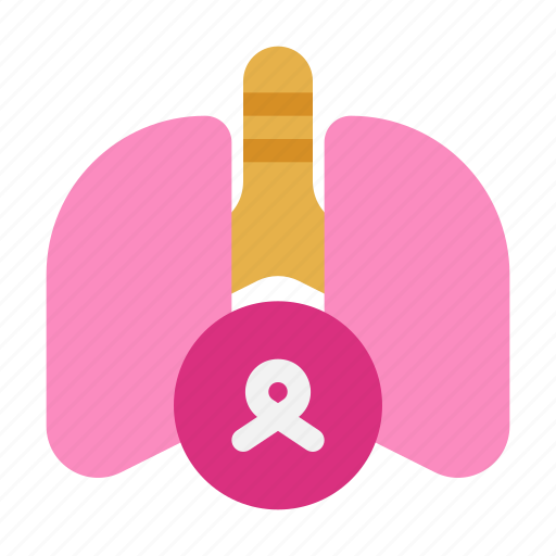 Lung cancer, illness, cancer cell, tumor, healthcare and medical, anatomy, organ icon - Download on Iconfinder