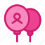 balloon, breast cancer, pink ribbon, healthcare and medical, awareness, breast, health, cancer, medical 