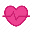 cardiogram, wave, fatigue, health, beat, heart, medicine, healthcare, pulse