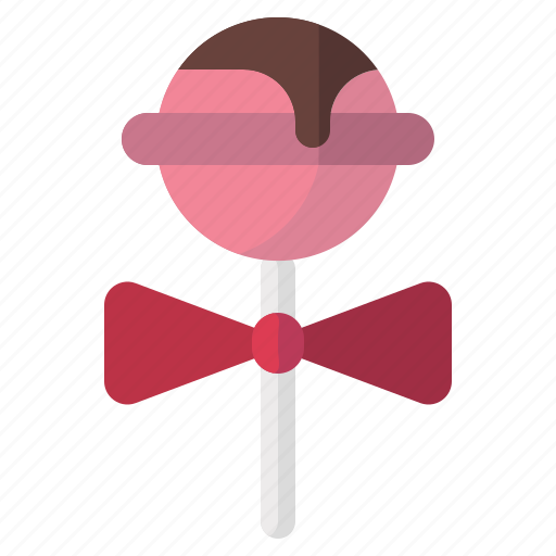 Lollipop, sweet, candy, food, and, restaurant, bow icon - Download on Iconfinder