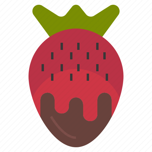 Strawberry, food, fruit, and, restaurant, chocolate, sweet icon - Download on Iconfinder