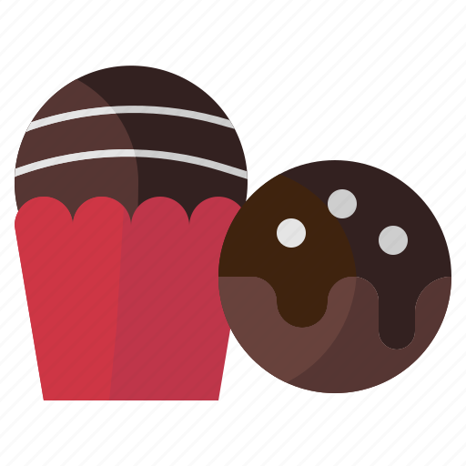 Truffle, food, candy, sweet, chocolate, and, restaurant icon - Download on Iconfinder