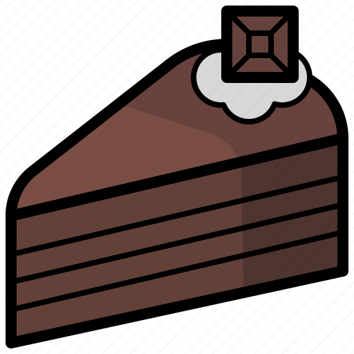 Chocolate, cake, sweet, food, and, restaurant icon - Download on Iconfinder