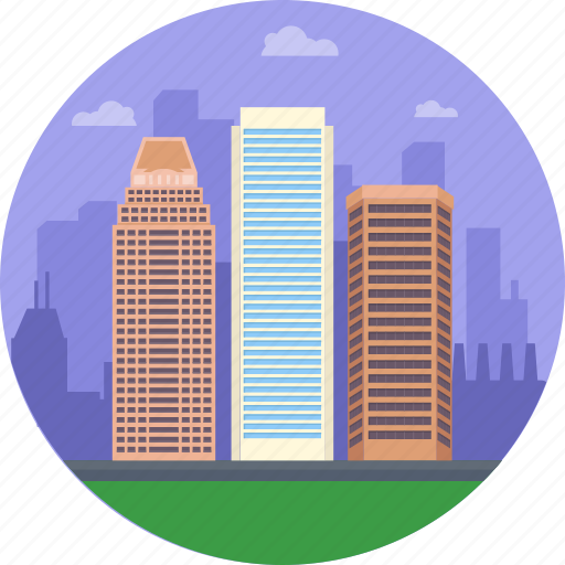 Baltimore, baltimore skyscrapers, bank of america buildings, tallest buildings in baltimore, usa icon - Download on Iconfinder