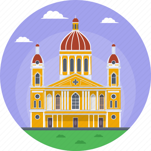 Capital of the granada department, granada nicaragua, la catédral de granada, nicaragua, nicaragua historic building icon - Download on Iconfinder