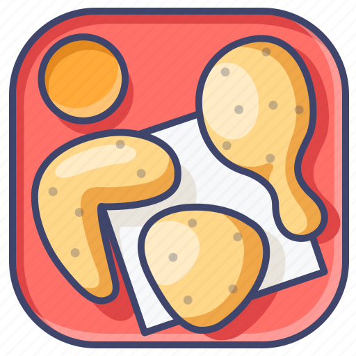 Chicken, fastfood, fried icon - Download on Iconfinder
