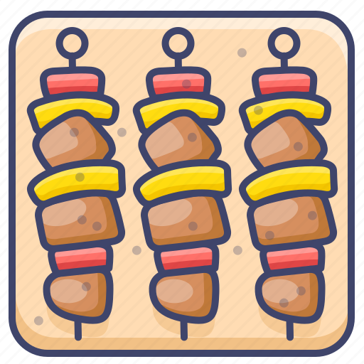 Food, kebab, meat icon - Download on Iconfinder