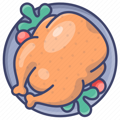 Chicken, thanksgiving, turkey icon - Download on Iconfinder
