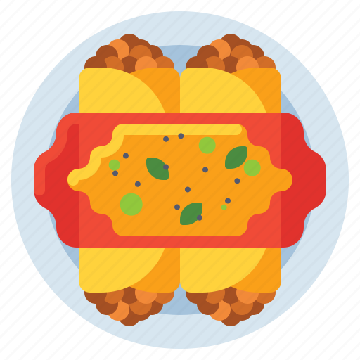 Enchilada, food, mexican icon - Download on Iconfinder