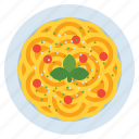 pasta, carbonara, food