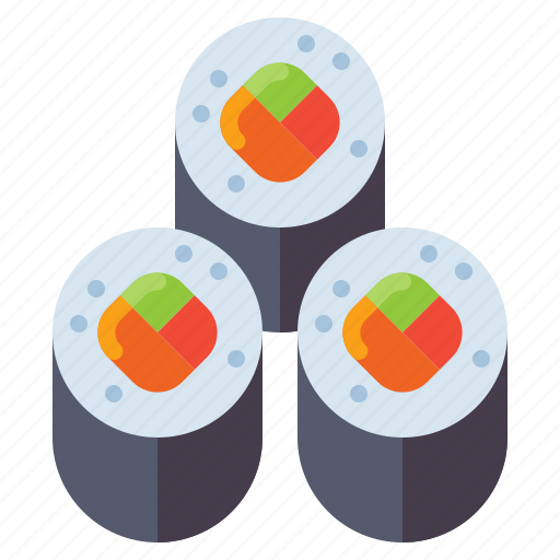 Sushi, food, fish, rice icon - Download on Iconfinder