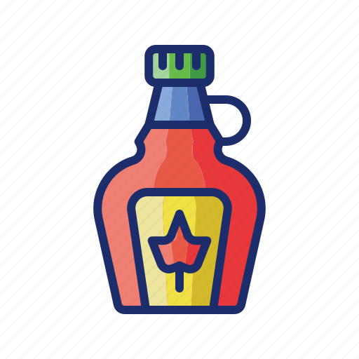 Maple, syrup, leaf icon - Download on Iconfinder