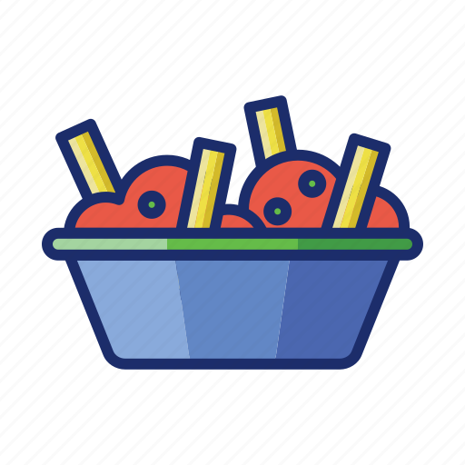 Poutine, food, french fries icon - Download on Iconfinder