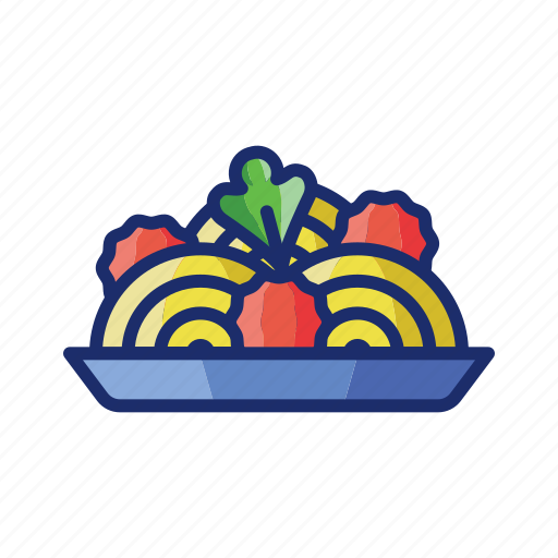 Spaghetti, meatballs, food icon - Download on Iconfinder