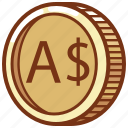australian, dollar, currency, money, coin, wealth, economy, exchange