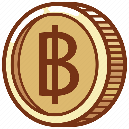 Baht, thailand, currency, money, coin, wealth, economy icon - Download on Iconfinder