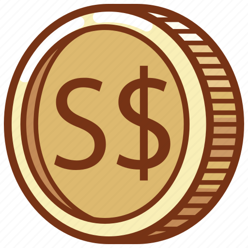 Singapore, dollar, currency, money, coin, wealth, economy icon - Download on Iconfinder
