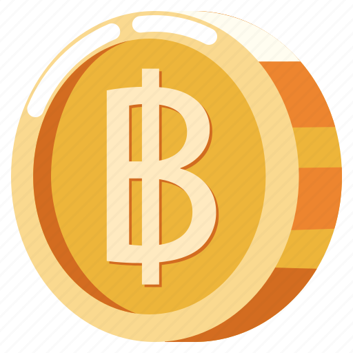 Baht, thailand, currency, money, coin, wealth, economy icon - Download on Iconfinder