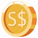 singapore, dollar, currency, money, coin, wealth, economy, exchange