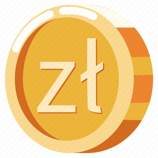 Zloty, poland, currency, money, coin, wealth, economy icon - Download on Iconfinder