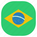 brazil, brazilian, country, flag, national