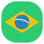 brazil, brazilian, country, flag, national 