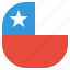 chile, country, flag, national 