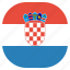 country, croatia, croatian, flag, national 