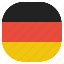 country, flag, german, germany, national