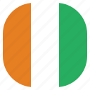 coast, cote, country, divoire, flag, ivory, national