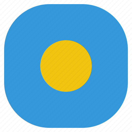 Country, flag, national, palau icon - Download on Iconfinder