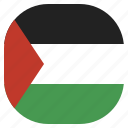 country, flag, national, palestine