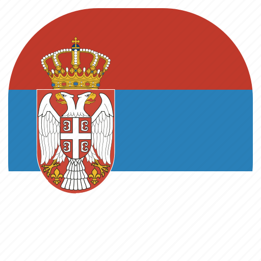 Country, flag, national, serbia, serbian icon - Download on Iconfinder