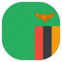 country, flag, national, zambia, zambian
