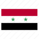 country, flag, syr, syria