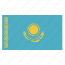 asia, asian, country, flag, kaz, kazakhstan, kazakhstani