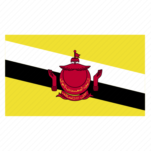 Asia, asiancountry, brunei, darussalam, flag icon - Download on Iconfinder