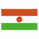 africa, african, country, flag, ner, niger
