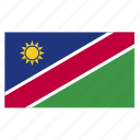 africa, country, flag, nam, namibia, namibian, southern