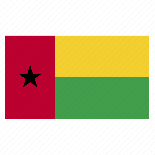 Bissau, country, flag, gnb, guinea, guinea bissau icon - Download on Iconfinder