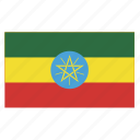 birr, country, eth, ethiopia, ethiopian, flag